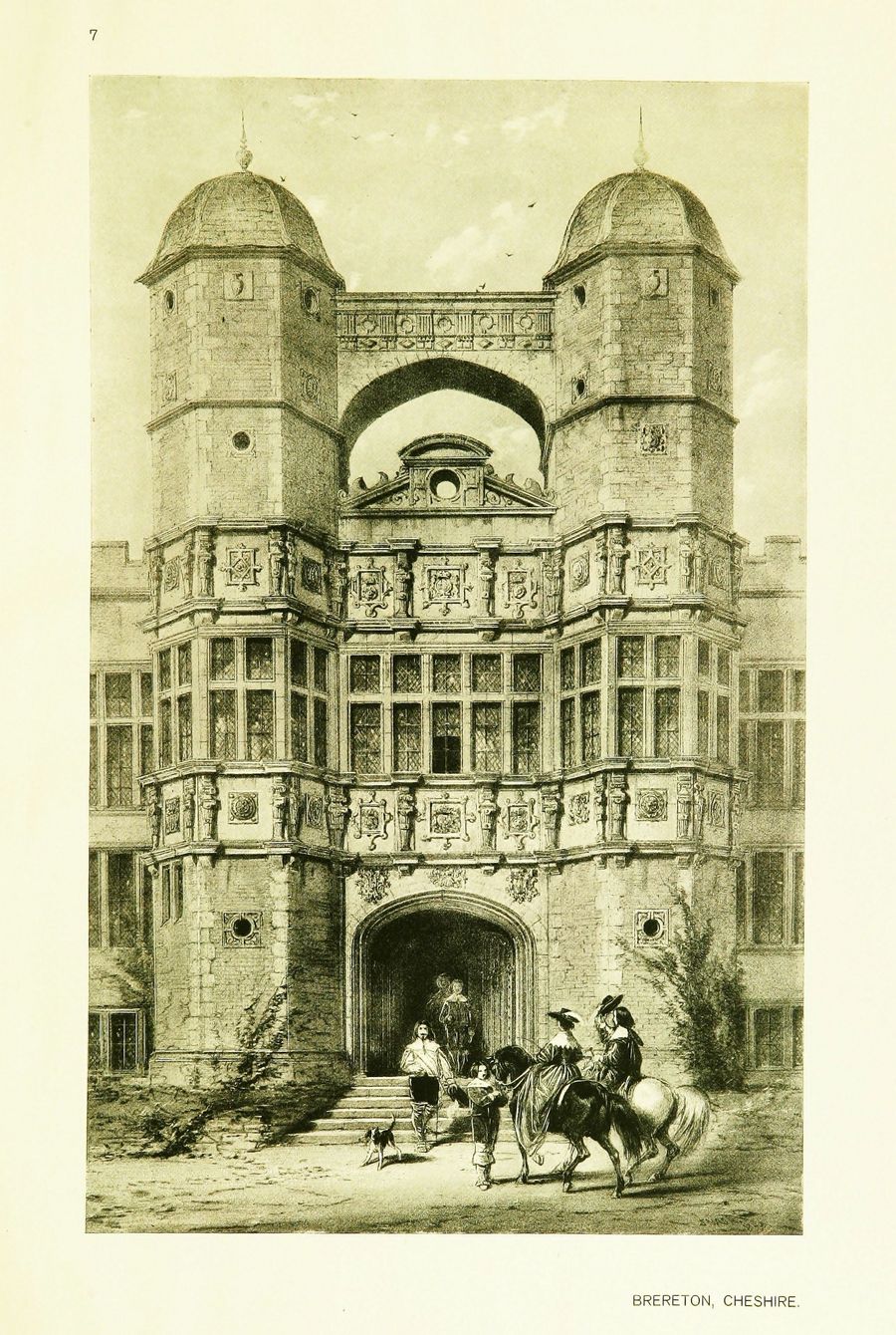 Joseph Nash. The mansions of England in the olden time : New Edition. — New York, 1912