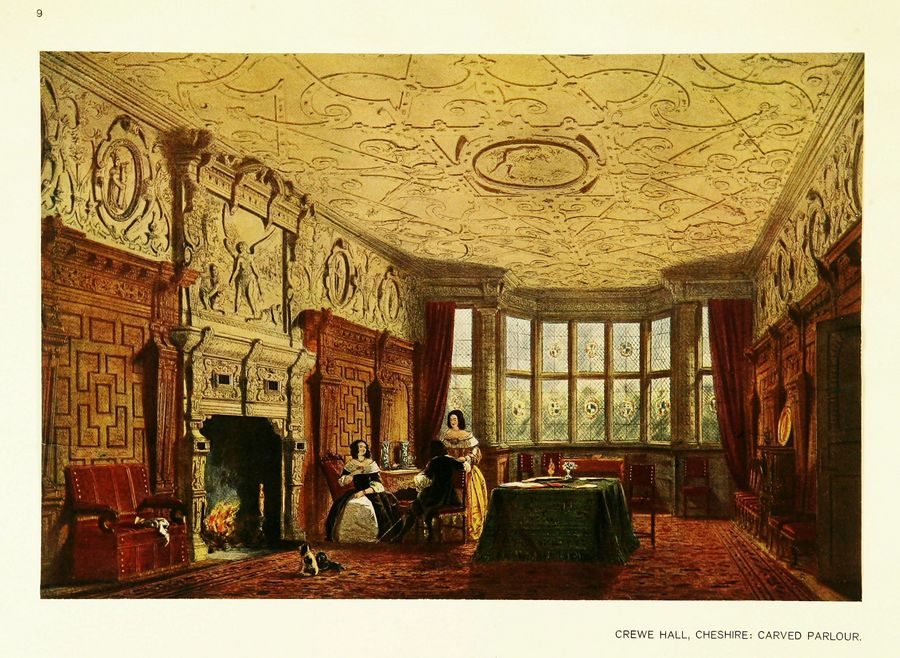 Joseph Nash. The mansions of England in the olden time : New Edition. — New York, 1912