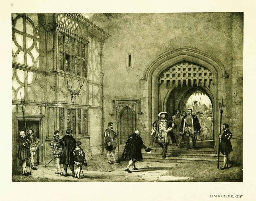 Joseph Nash. The mansions of England in the olden time : New Edition. — New York, 1912