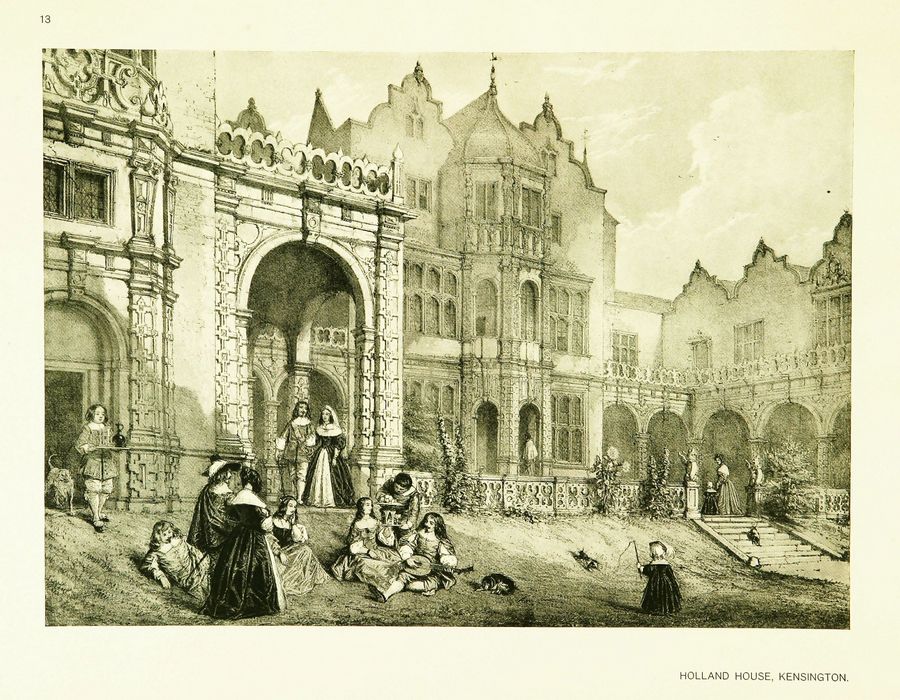 Joseph Nash. The mansions of England in the olden time : New Edition. — New York, 1912