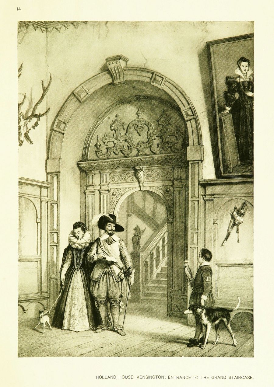 Joseph Nash. The mansions of England in the olden time : New Edition. — New York, 1912