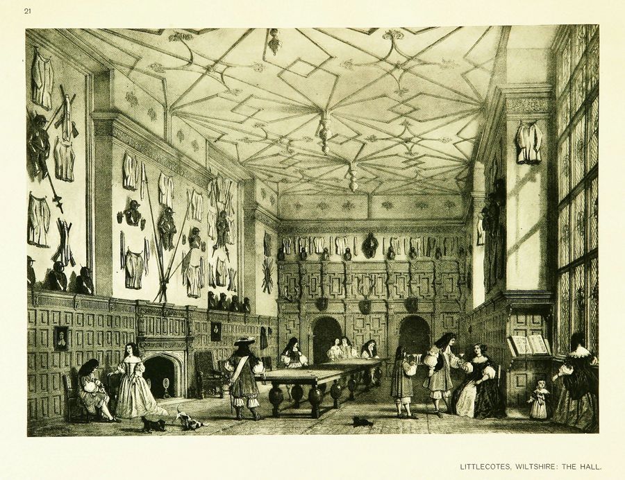 Joseph Nash. The mansions of England in the olden time : New Edition. — New York, 1912