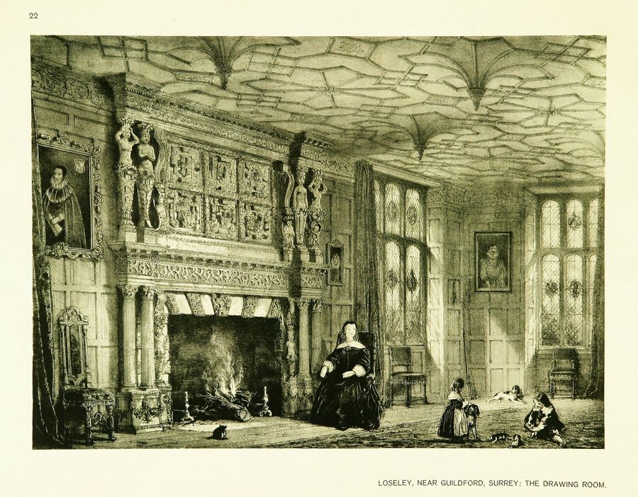 Joseph Nash. The mansions of England in the olden time : New Edition. — New York, 1912