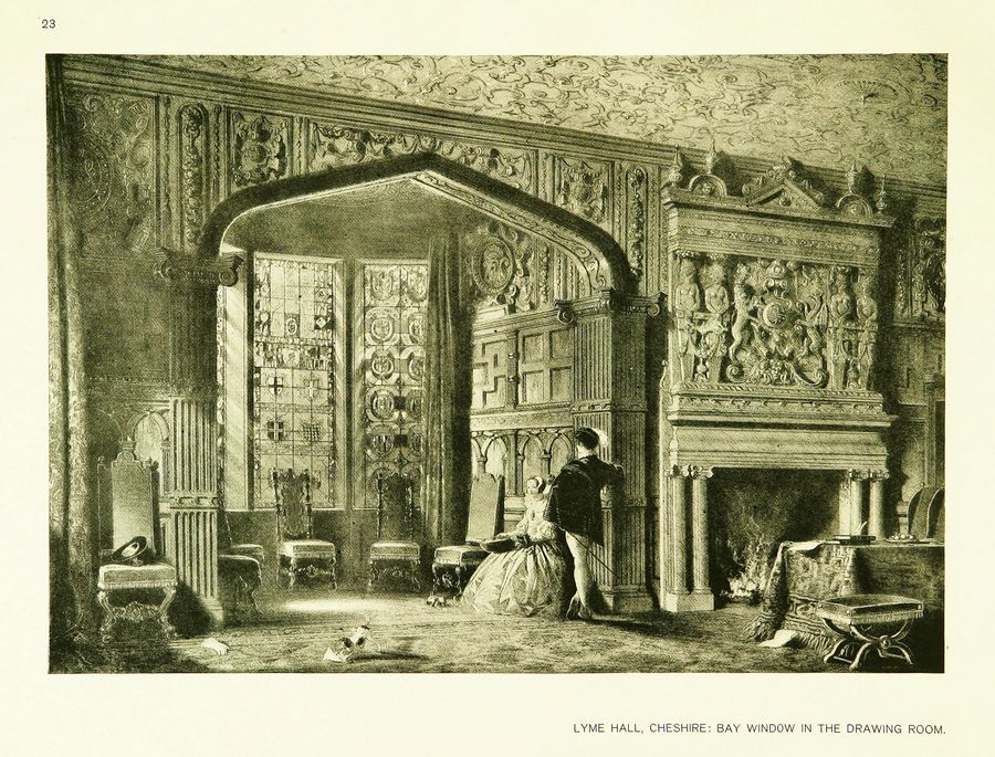 Joseph Nash. The mansions of England in the olden time : New Edition. — New York, 1912
