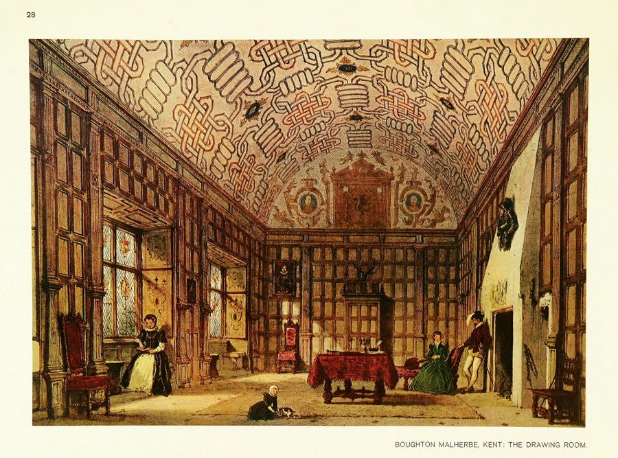 Joseph Nash. The mansions of England in the olden time : New Edition. — New York, 1912
