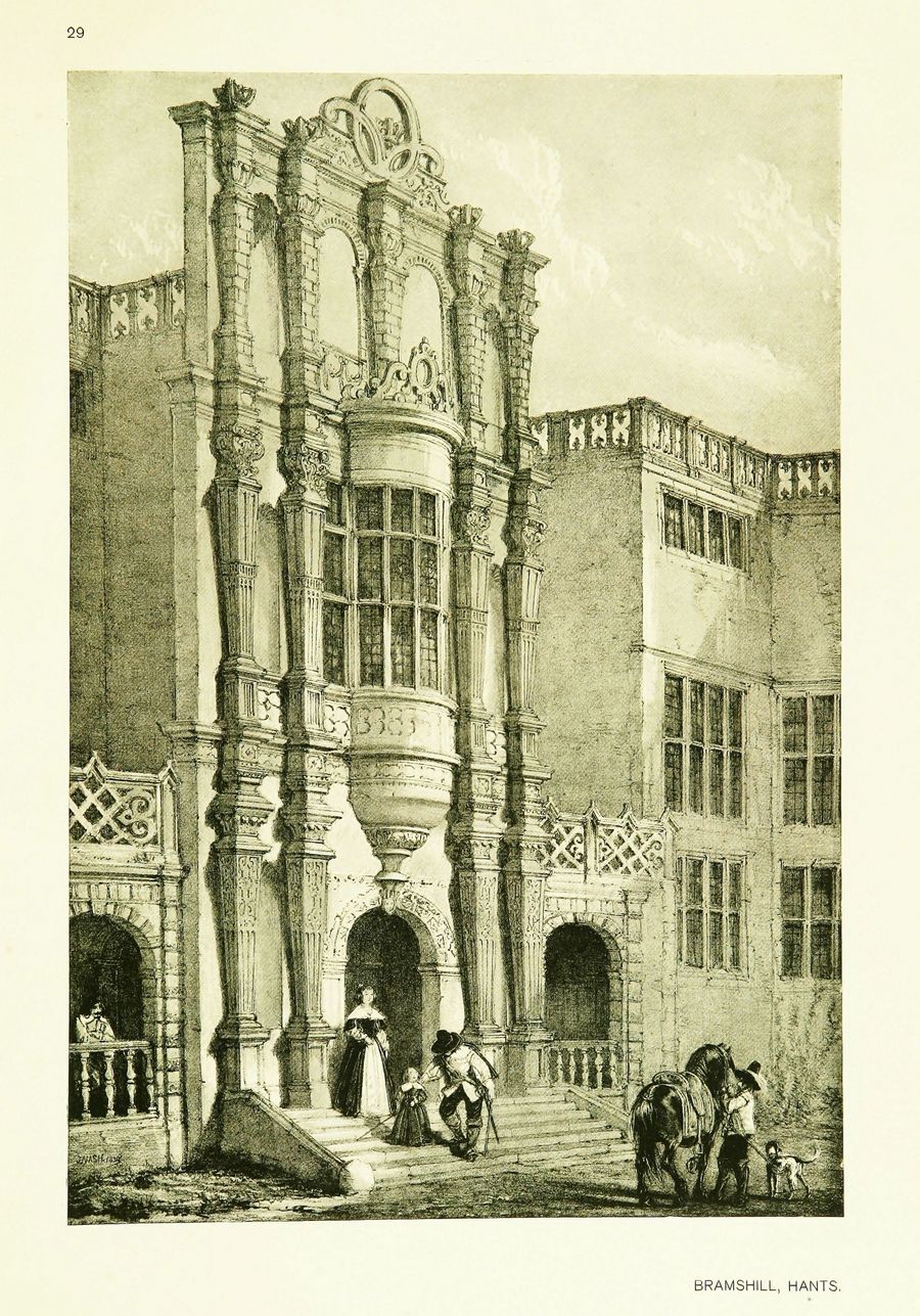 Joseph Nash. The mansions of England in the olden time : New Edition. — New York, 1912