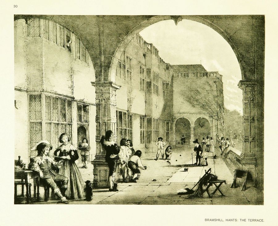 Joseph Nash. The mansions of England in the olden time : New Edition. — New York, 1912