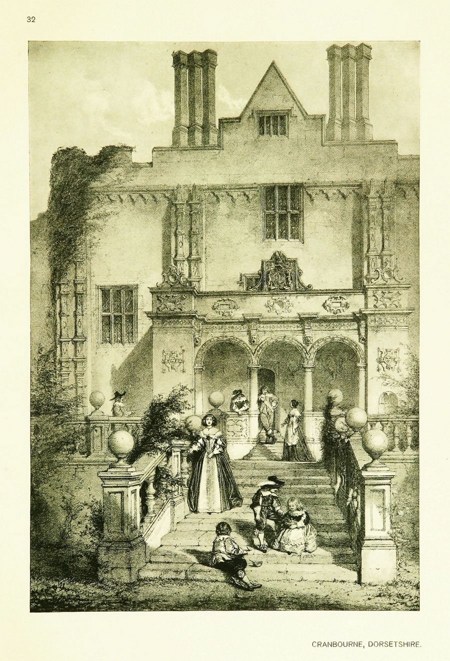 Joseph Nash. The mansions of England in the olden time : New Edition. — New York, 1912