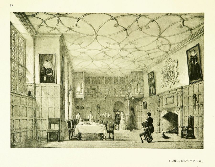 Joseph Nash. The mansions of England in the olden time : New Edition. — New York, 1912
