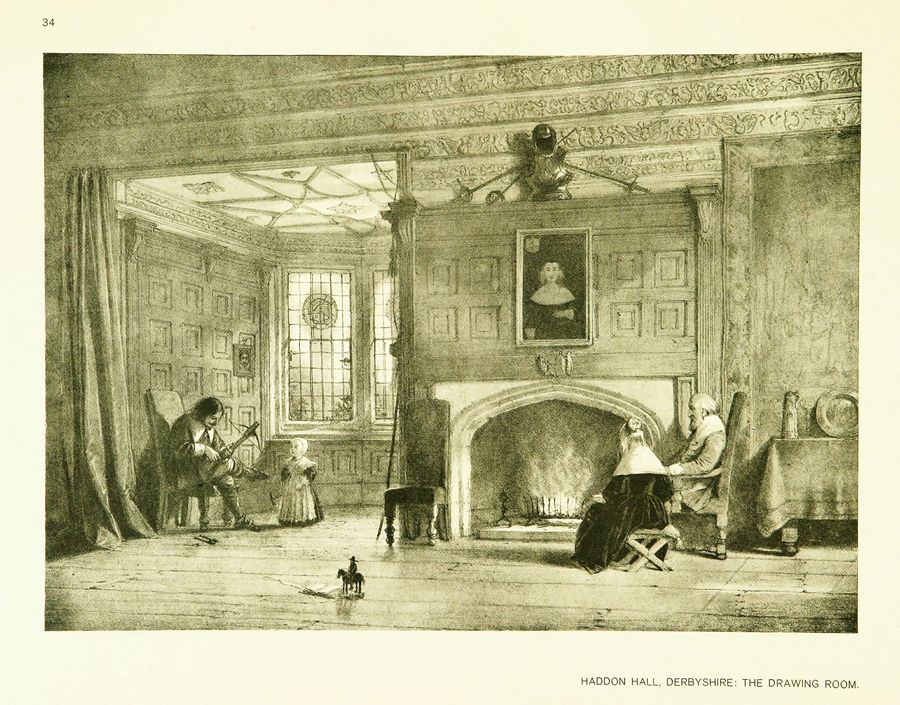 Joseph Nash. The mansions of England in the olden time : New Edition. — New York, 1912