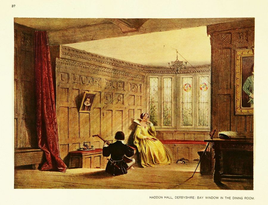 Joseph Nash. The mansions of England in the olden time : New Edition. — New York, 1912