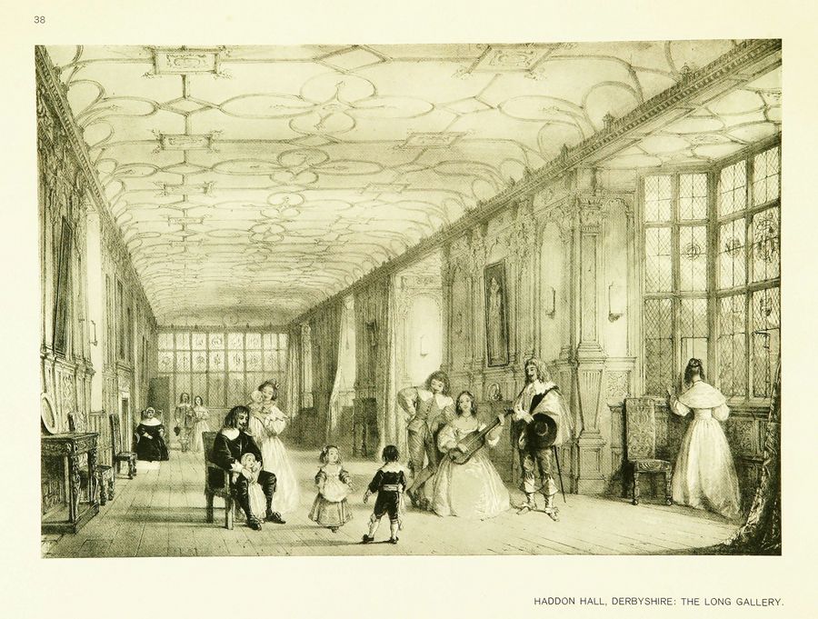 Joseph Nash. The mansions of England in the olden time : New Edition. — New York, 1912