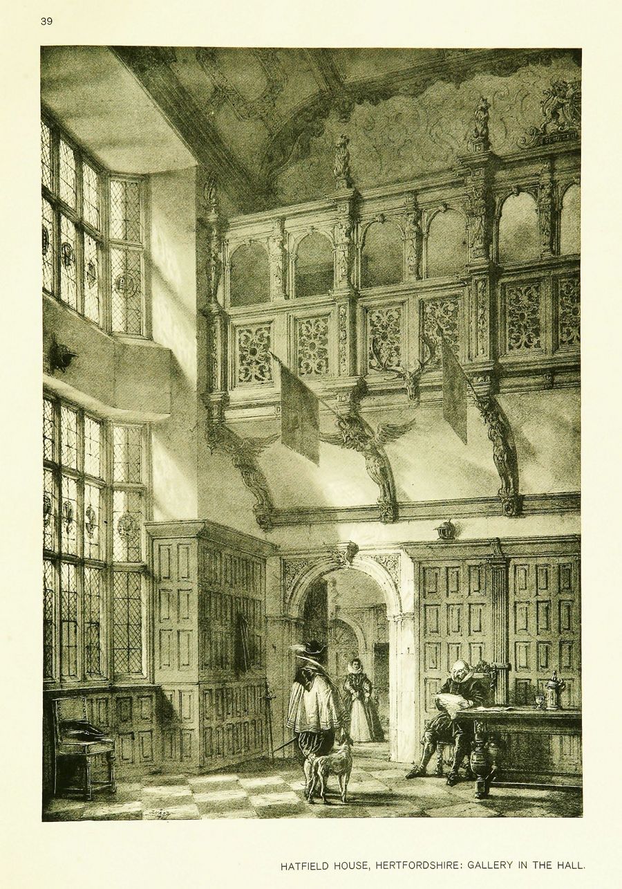 Joseph Nash. The mansions of England in the olden time : New Edition. — New York, 1912