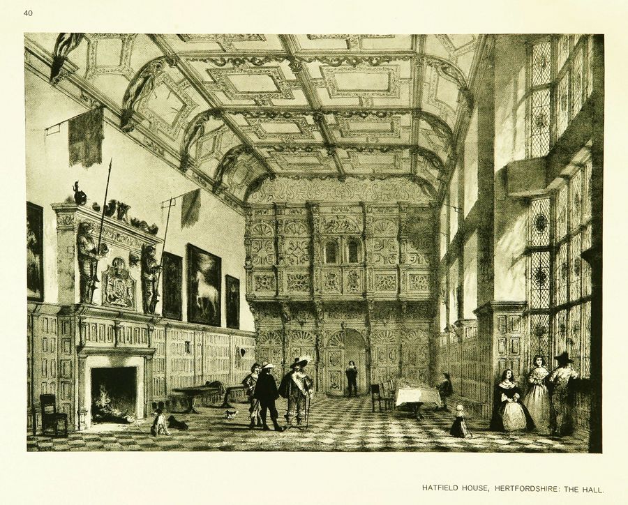 Joseph Nash. The mansions of England in the olden time : New Edition. — New York, 1912