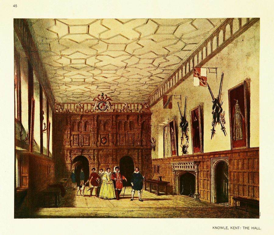 Joseph Nash. The mansions of England in the olden time : New Edition. — New York, 1912