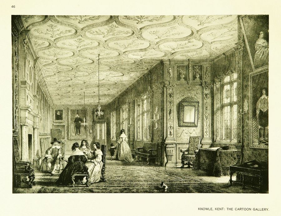 Joseph Nash. The mansions of England in the olden time : New Edition. — New York, 1912