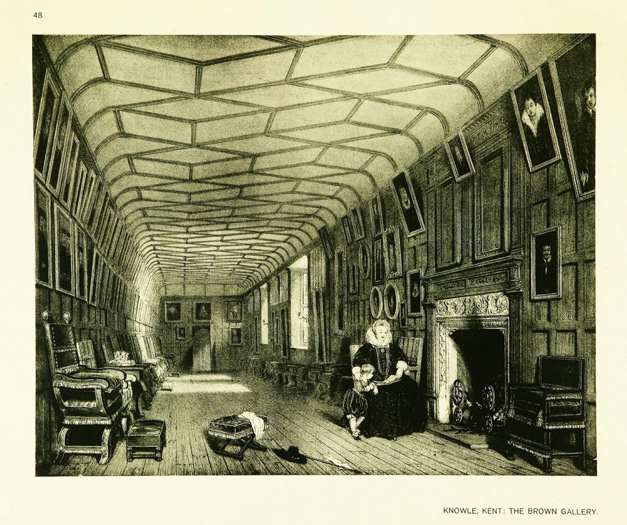Joseph Nash. The mansions of England in the olden time : New Edition. — New York, 1912