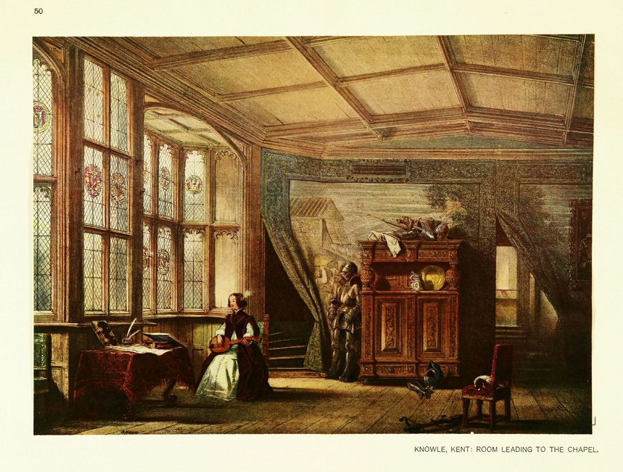 Joseph Nash. The mansions of England in the olden time : New Edition. — New York, 1912