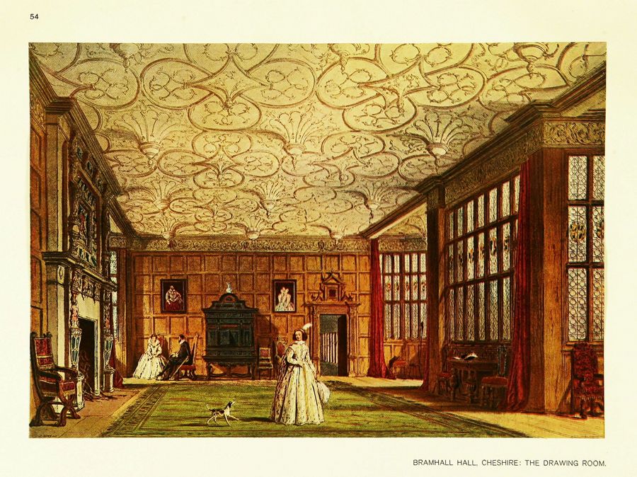 Joseph Nash. The mansions of England in the olden time : New Edition. — New York, 1912