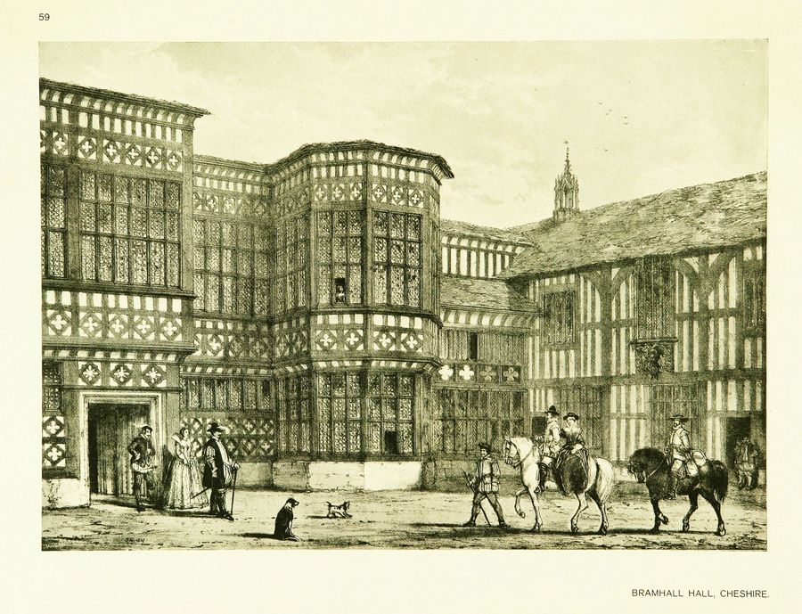 Joseph Nash. The mansions of England in the olden time : New Edition. — New York, 1912