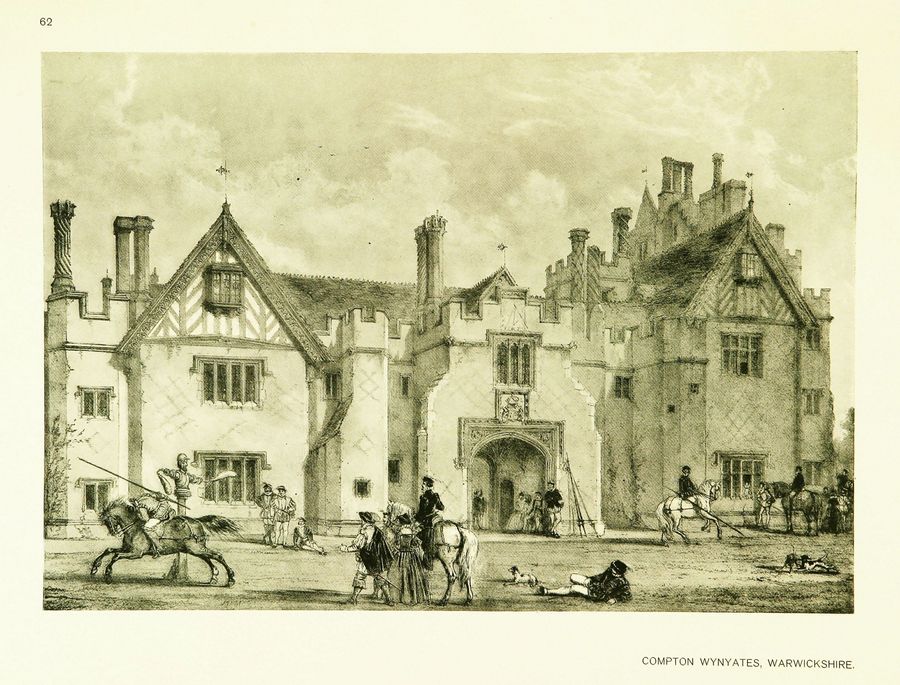 Joseph Nash. The mansions of England in the olden time : New Edition. — New York, 1912