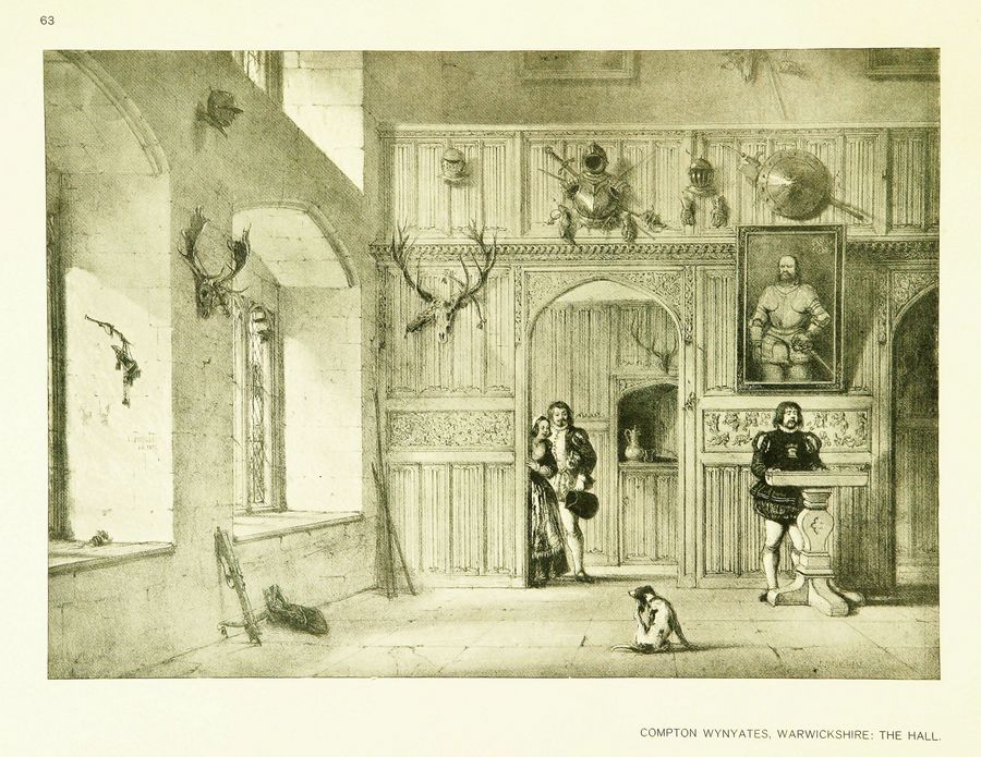 Joseph Nash. The mansions of England in the olden time : New Edition. — New York, 1912