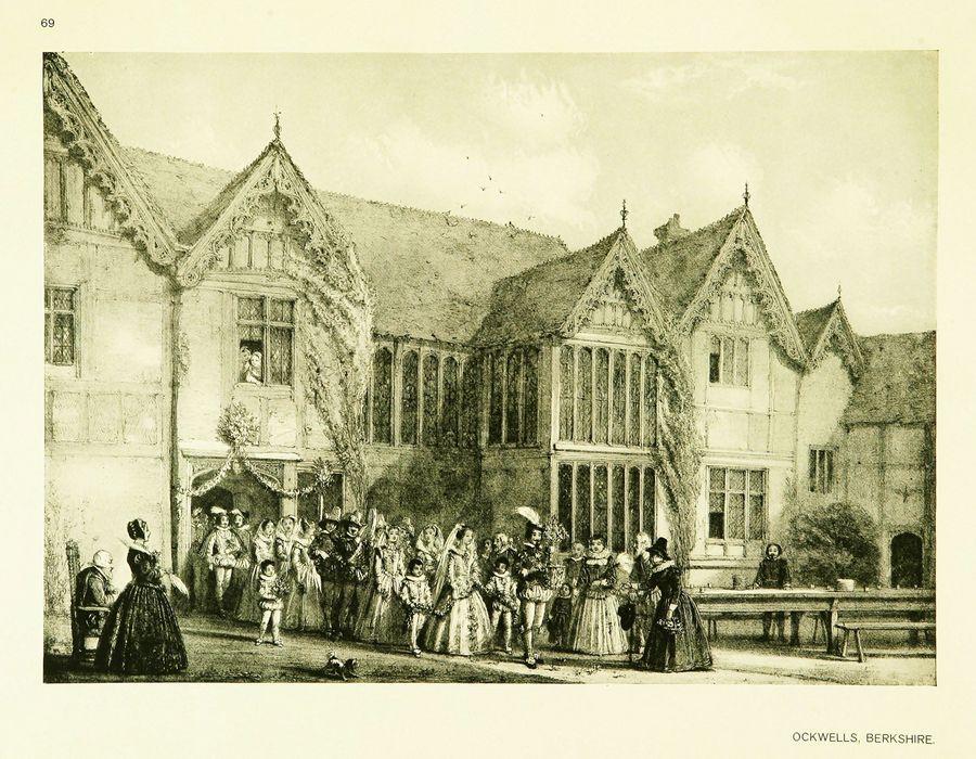 Joseph Nash. The mansions of England in the olden time : New Edition. — New York, 1912