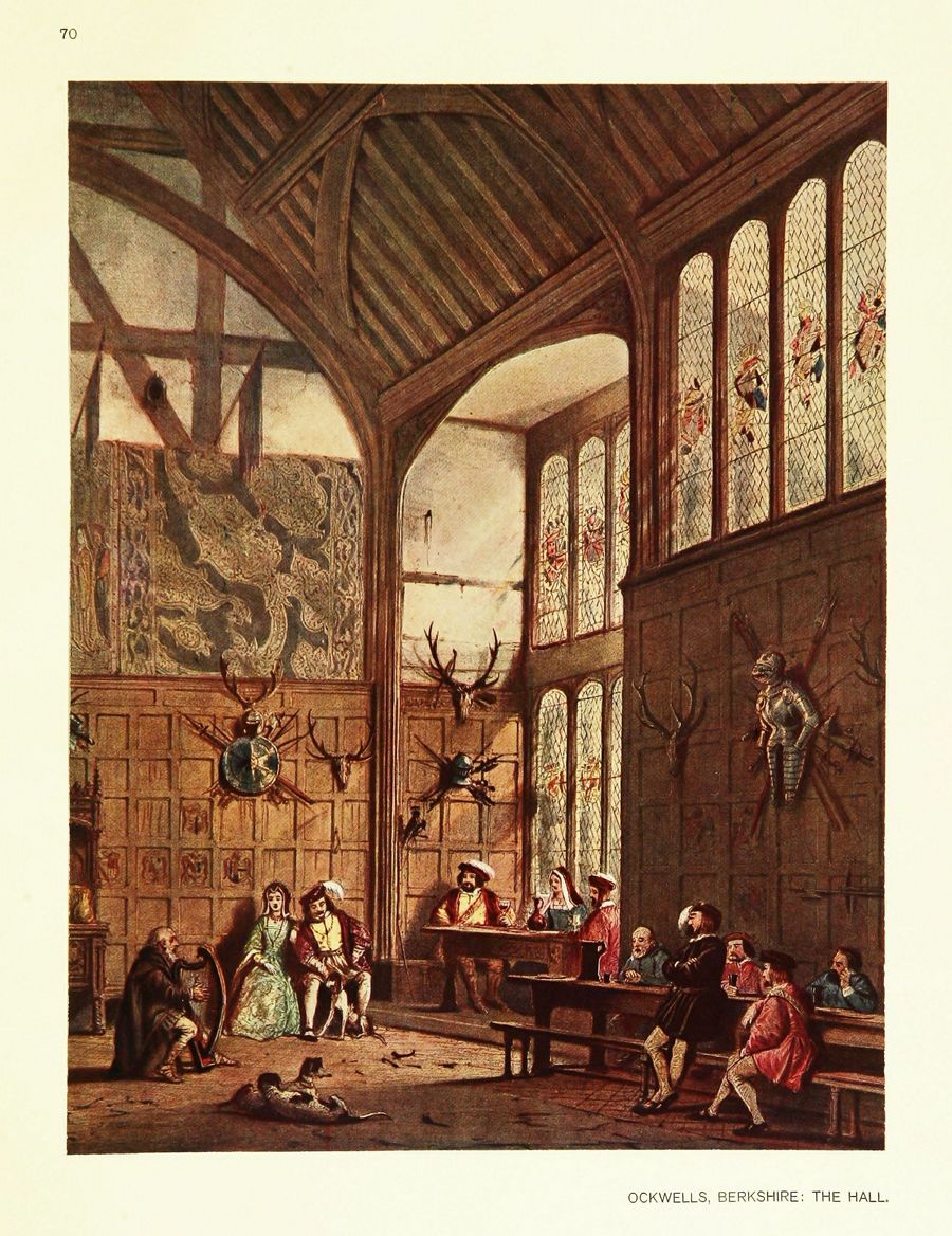 Joseph Nash. The mansions of England in the olden time : New Edition. — New York, 1912
