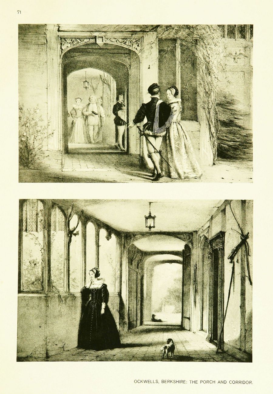 Joseph Nash. The mansions of England in the olden time : New Edition. — New York, 1912