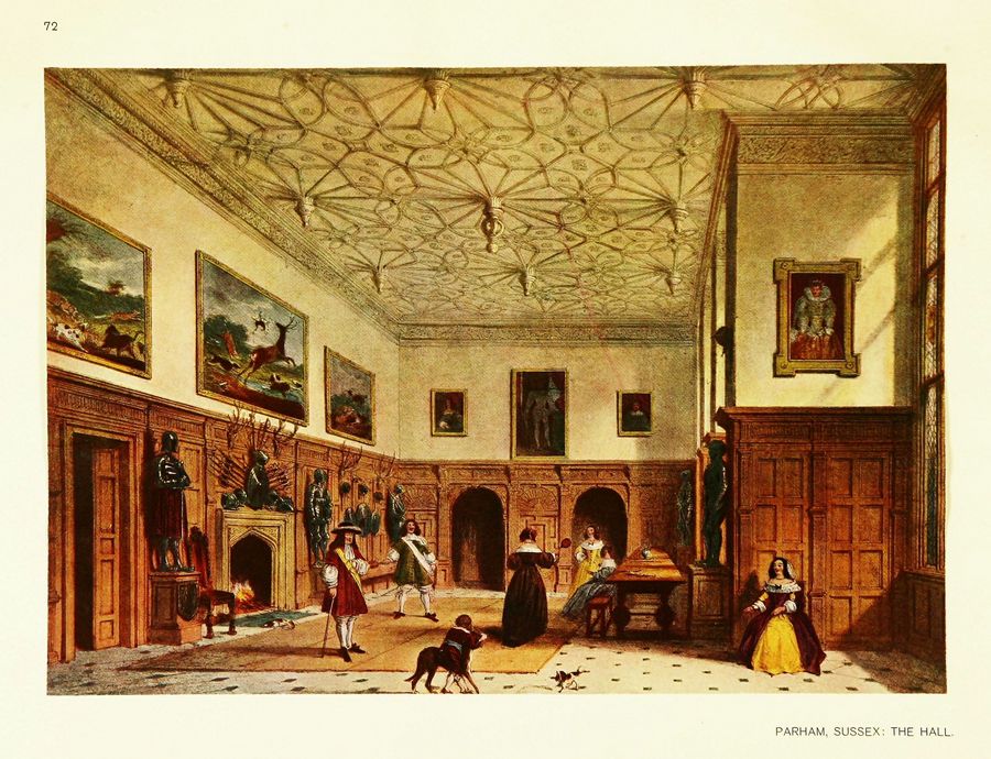 Joseph Nash. The mansions of England in the olden time : New Edition. — New York, 1912