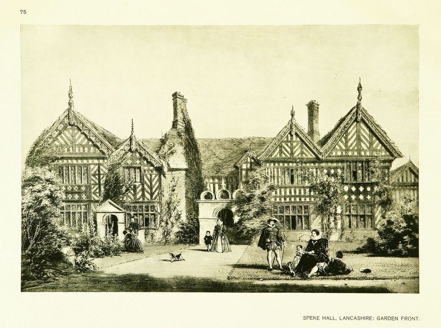 Joseph Nash. The mansions of England in the olden time : New Edition. — New York, 1912