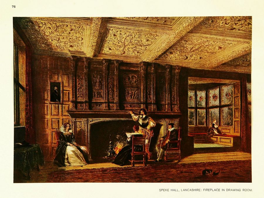 Joseph Nash. The mansions of England in the olden time : New Edition. — New York, 1912