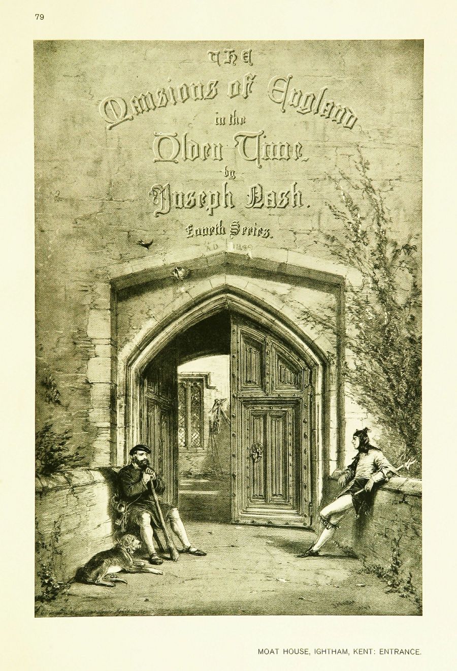 Joseph Nash. The mansions of England in the olden time : New Edition. — New York, 1912