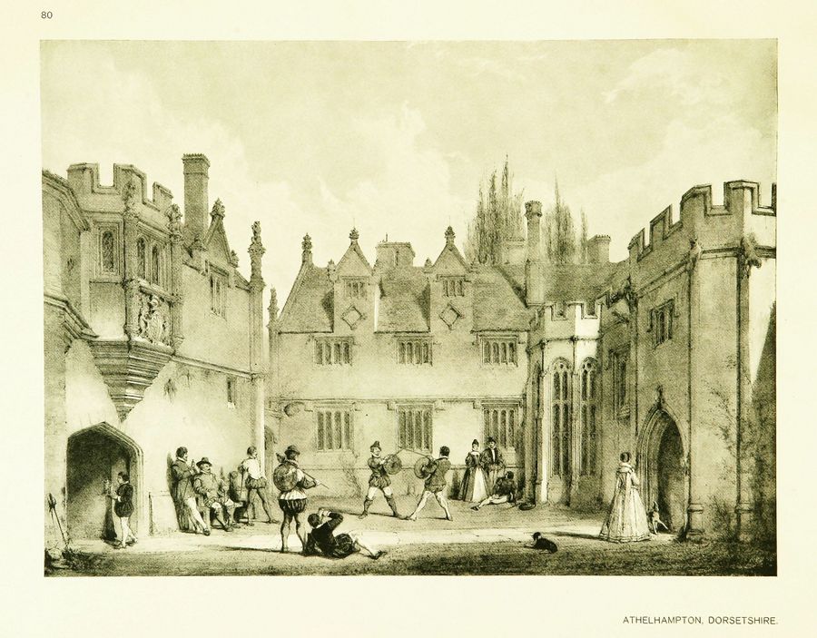 Joseph Nash. The mansions of England in the olden time : New Edition. — New York, 1912