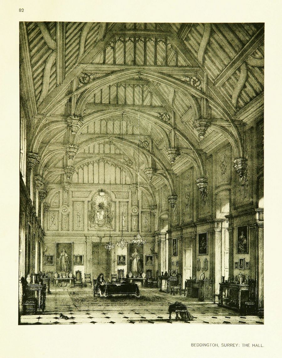 Joseph Nash. The mansions of England in the olden time : New Edition. — New York, 1912