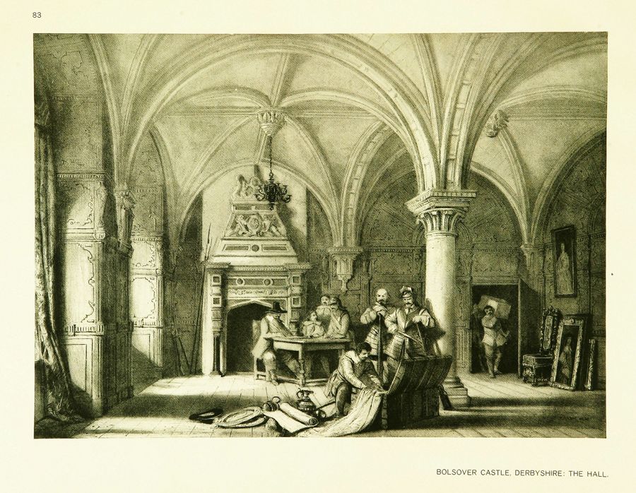 Joseph Nash. The mansions of England in the olden time : New Edition. — New York, 1912