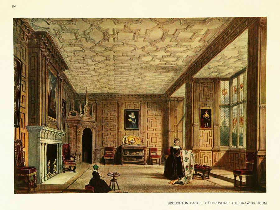 Joseph Nash. The mansions of England in the olden time : New Edition. — New York, 1912