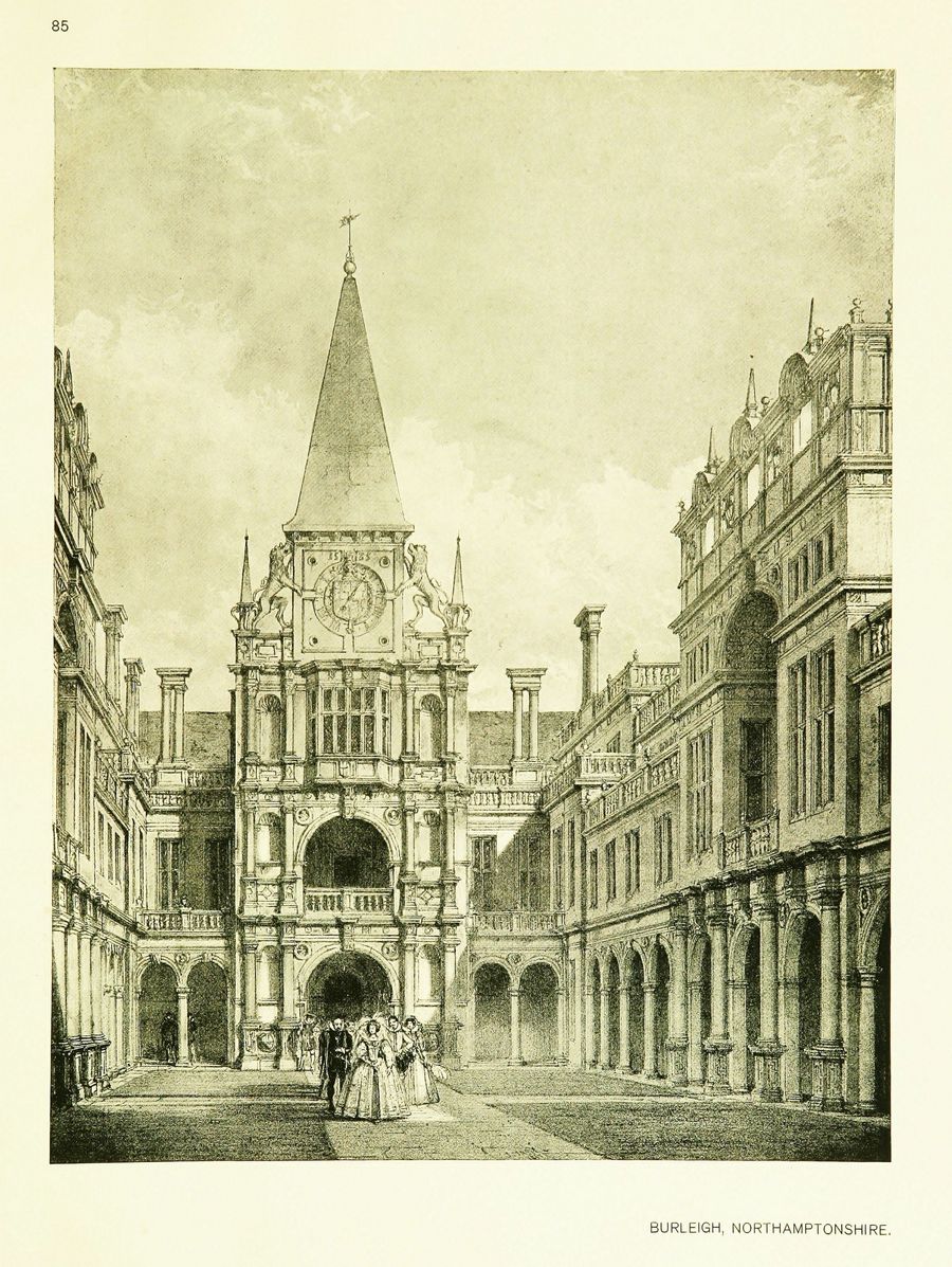 Joseph Nash. The mansions of England in the olden time : New Edition. — New York, 1912