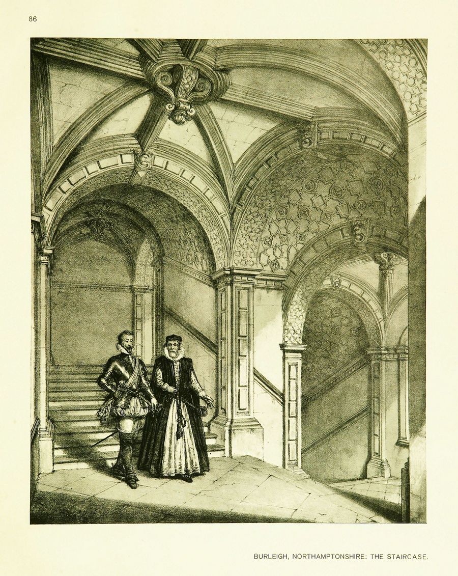 Joseph Nash. The mansions of England in the olden time : New Edition. — New York, 1912