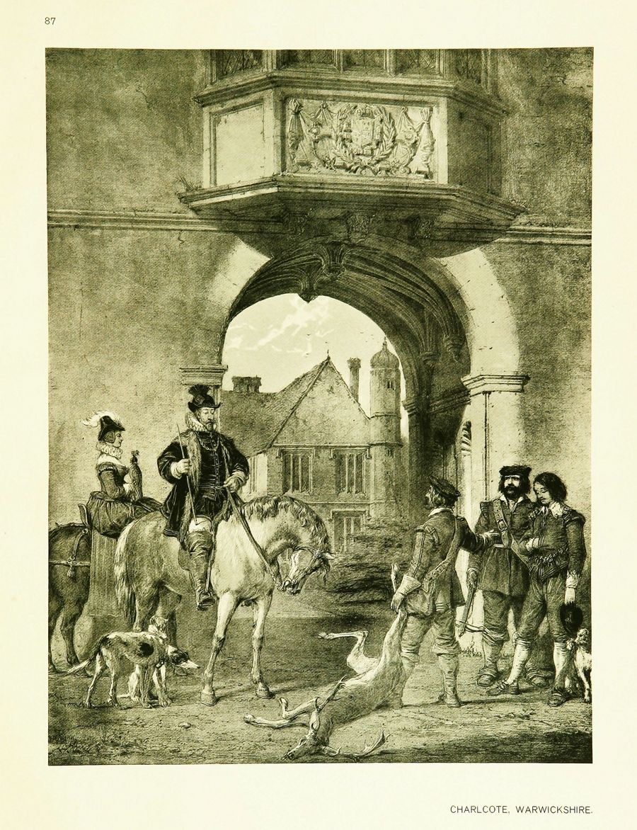 Joseph Nash. The mansions of England in the olden time : New Edition. — New York, 1912