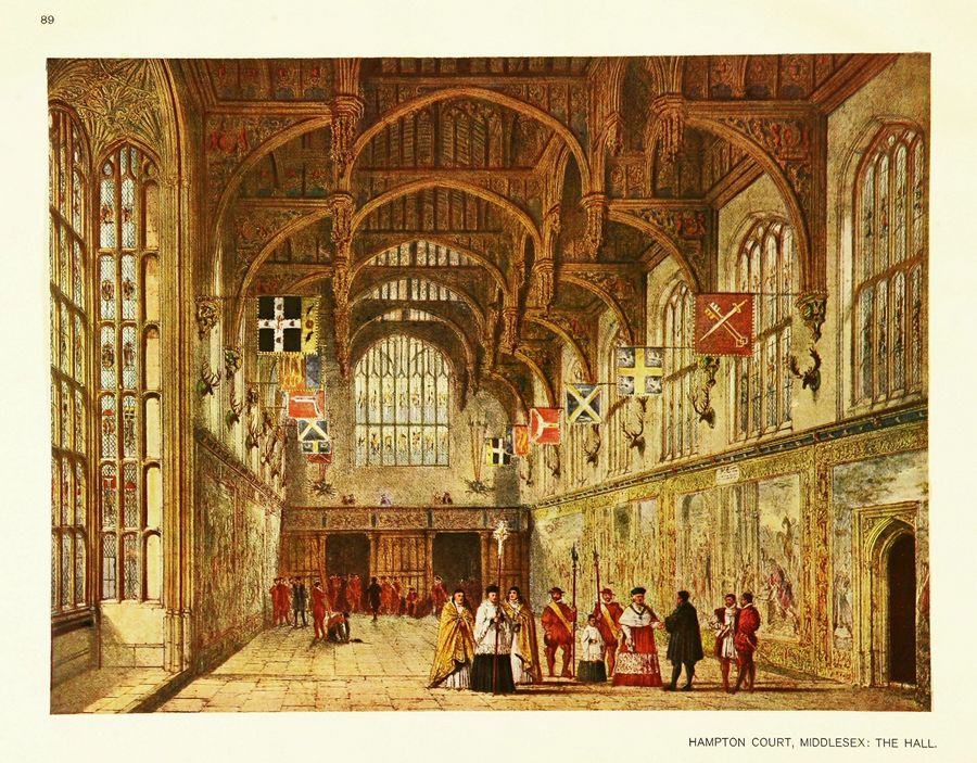 Joseph Nash. The mansions of England in the olden time : New Edition. — New York, 1912