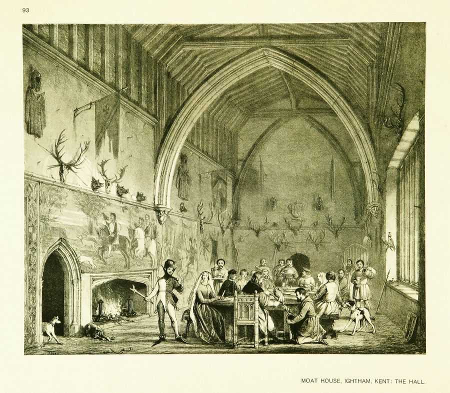 Joseph Nash. The mansions of England in the olden time : New Edition. — New York, 1912