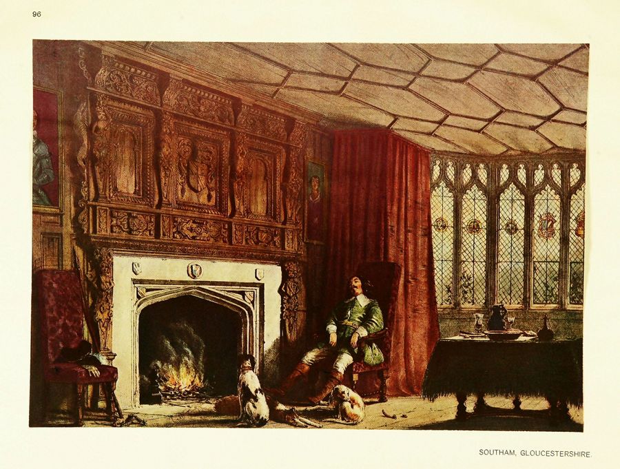 Joseph Nash. The mansions of England in the olden time : New Edition. — New York, 1912