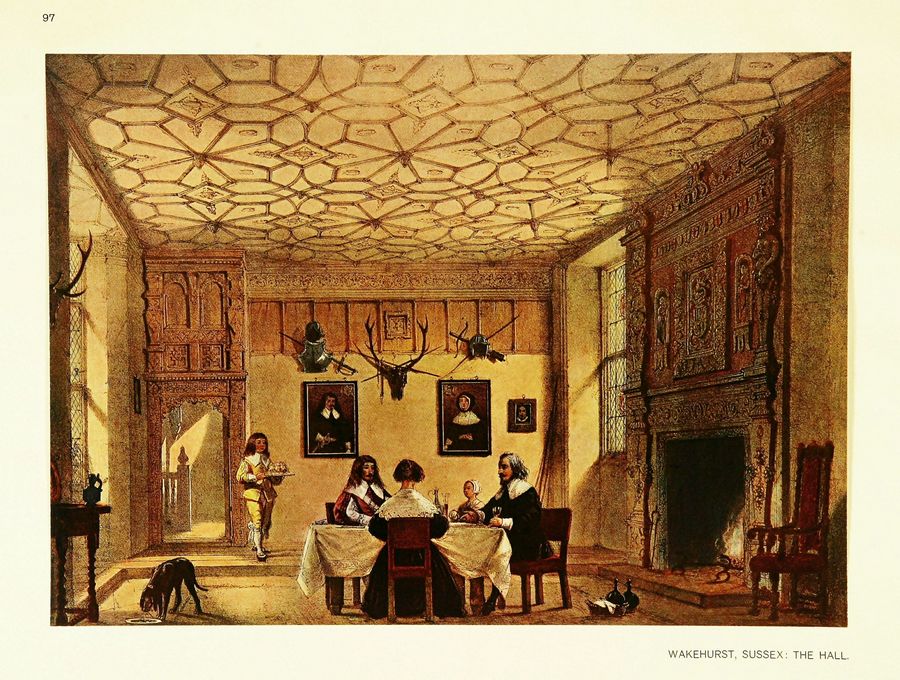 Joseph Nash. The mansions of England in the olden time : New Edition. — New York, 1912