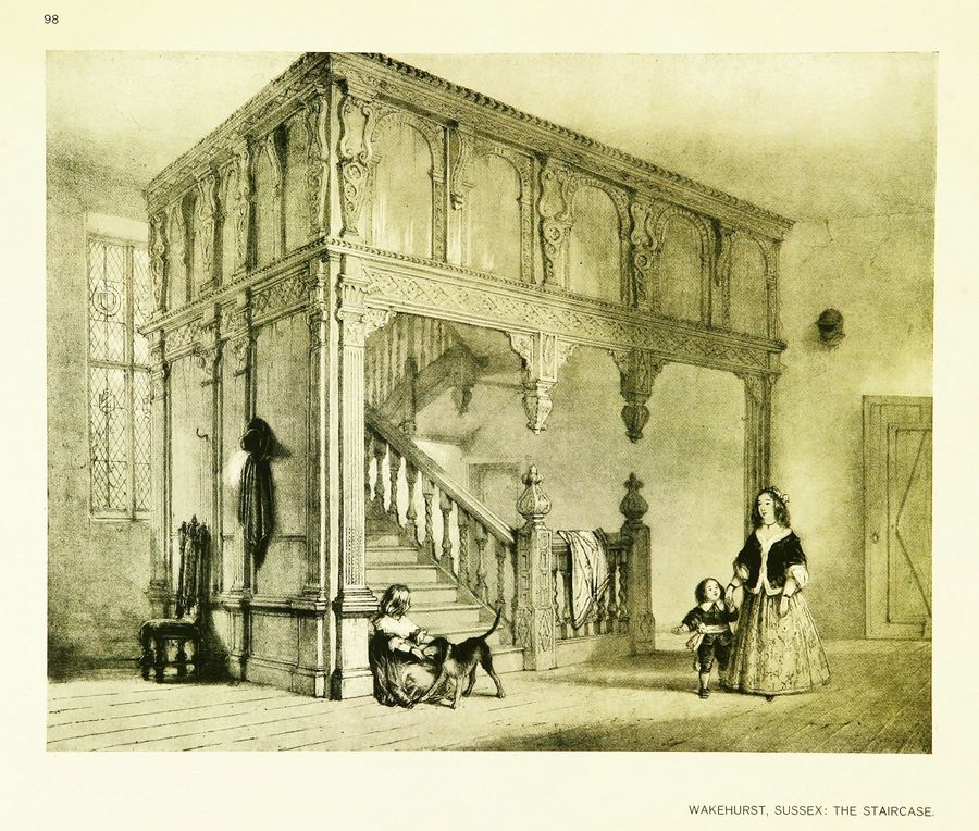 Joseph Nash. The mansions of England in the olden time : New Edition. — New York, 1912