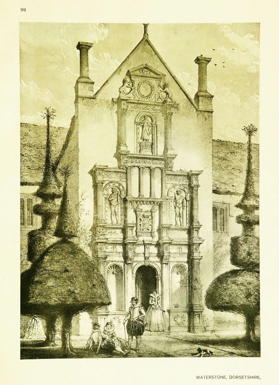 Joseph Nash. The mansions of England in the olden time : New Edition. — New York, 1912