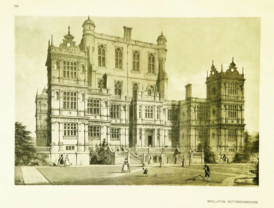 Joseph Nash. The mansions of England in the olden time : New Edition. — New York, 1912