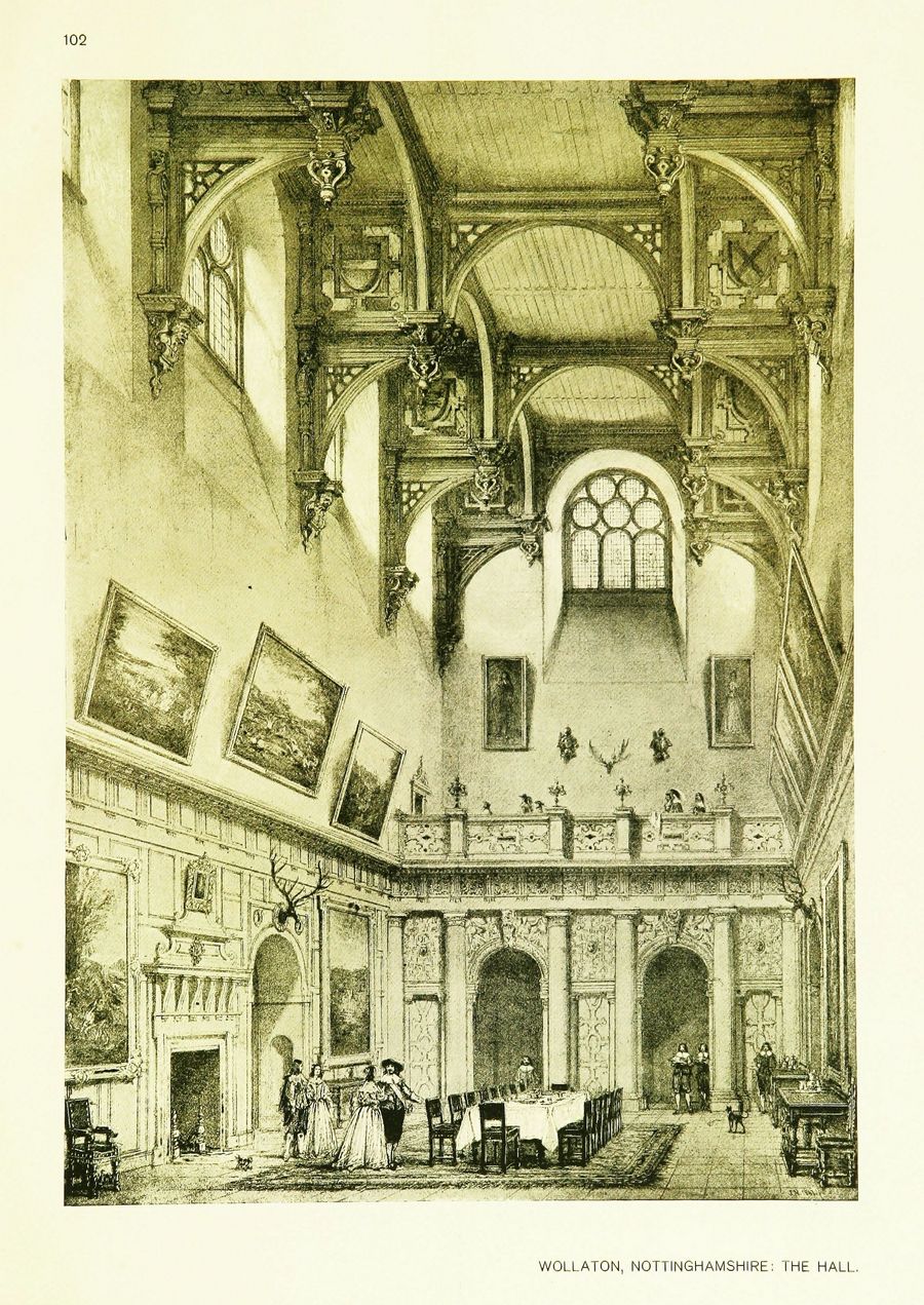 Joseph Nash. The mansions of England in the olden time : New Edition. — New York, 1912