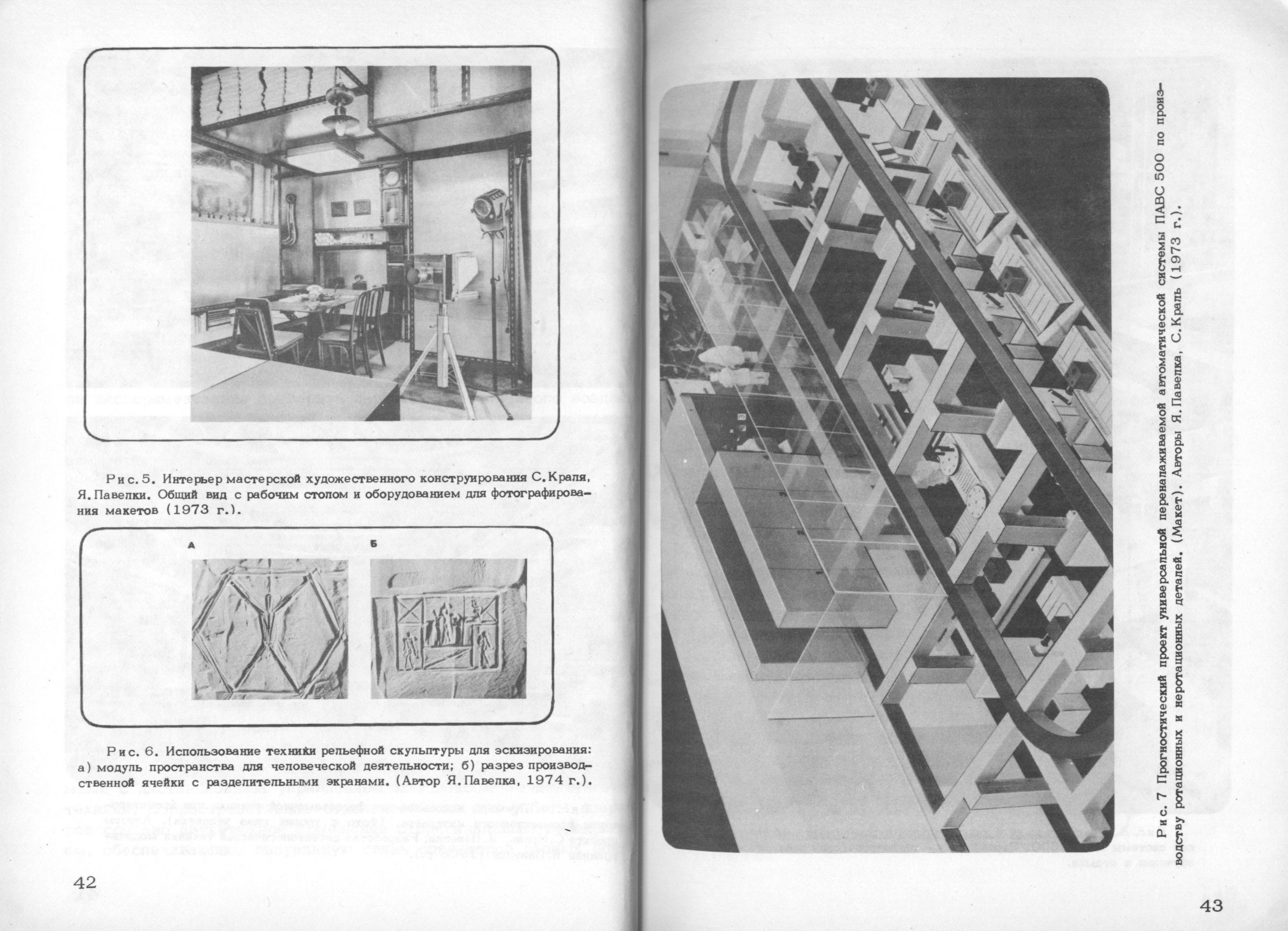 Эстетические аспекты формирования производственной среды / Редакционная коллегия: Ю. С. Лапин (отв. редактор), В. М. Солдатов, М. В. Федоров ; Перевод с чешского З. Ф. Шаровой, Л. Б. Мостовой. — Москва, 1977. — 160 с. : ил. — (Труды ВНИИТЭ. Серия «Техническая эстетика». Вып. № 15 / Всесоюзный научно-исследовательский институт технической эстетики Государственного комитета Совета Министров СССР по науке и технике).