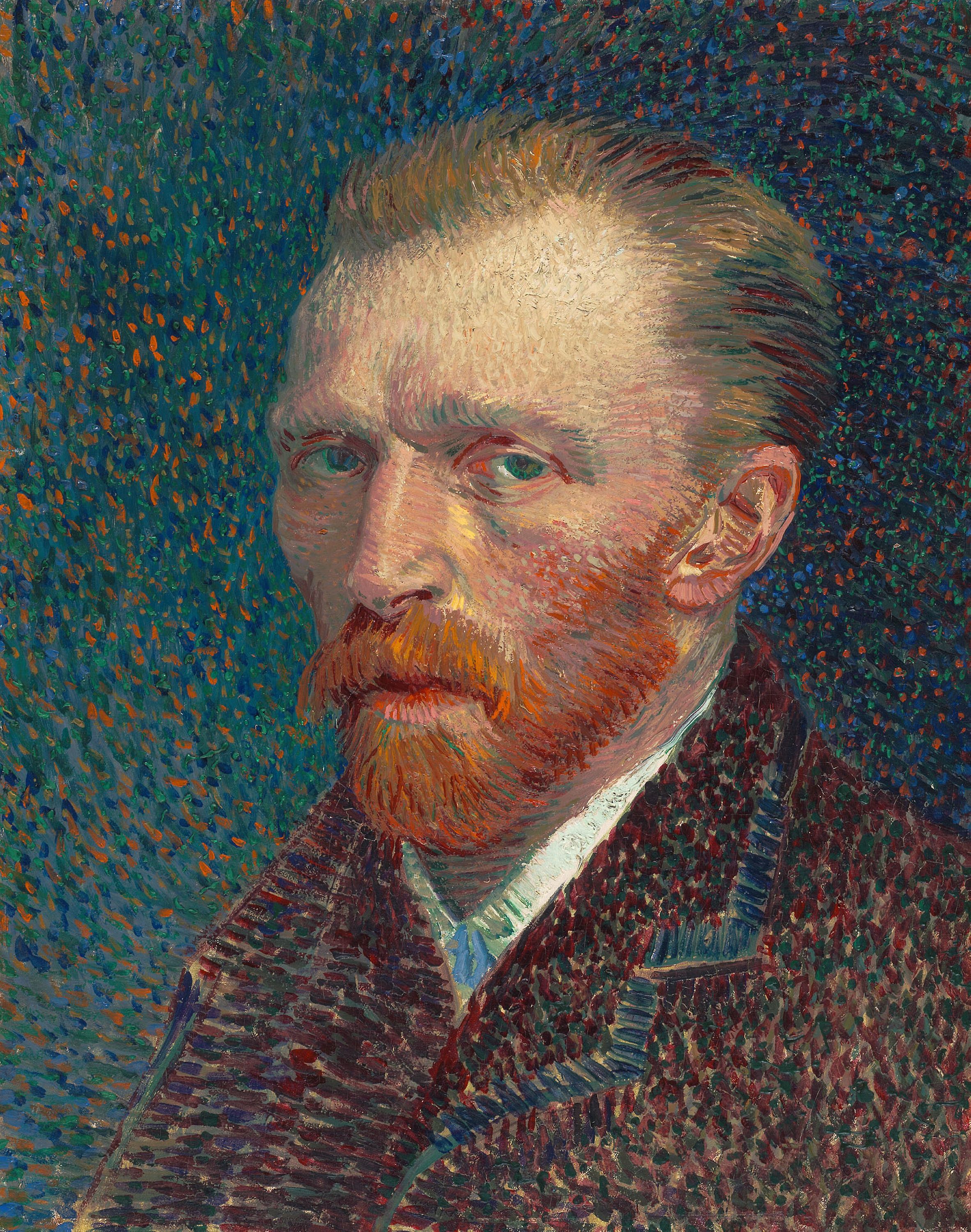Vincent van Gogh. Self-Portrait. 1887. CC0 Public Domain Designation